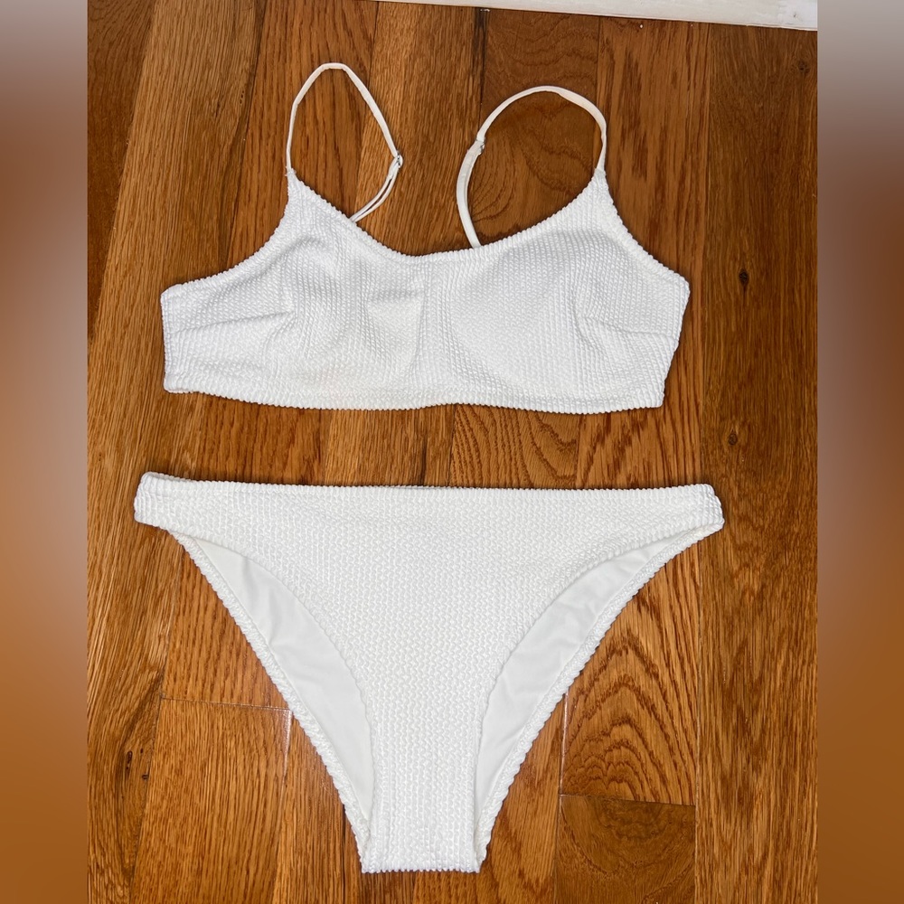 White bikini